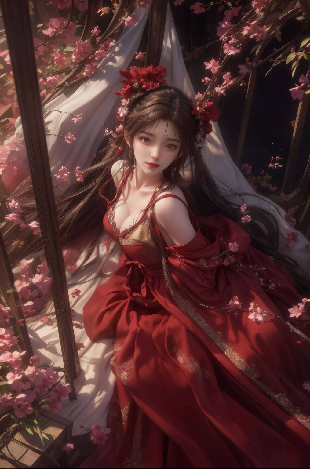 火灵儿以她独特的火红长发和灵动眼神仿佛都带着像素级别的精致