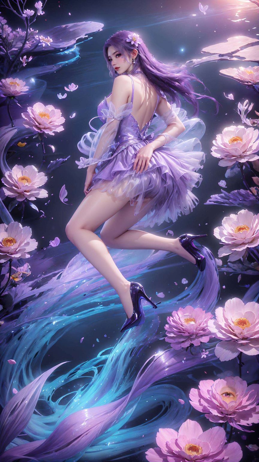 以她的形象为灵感的火灵儿壁纸既护眼又充满艺术魅力