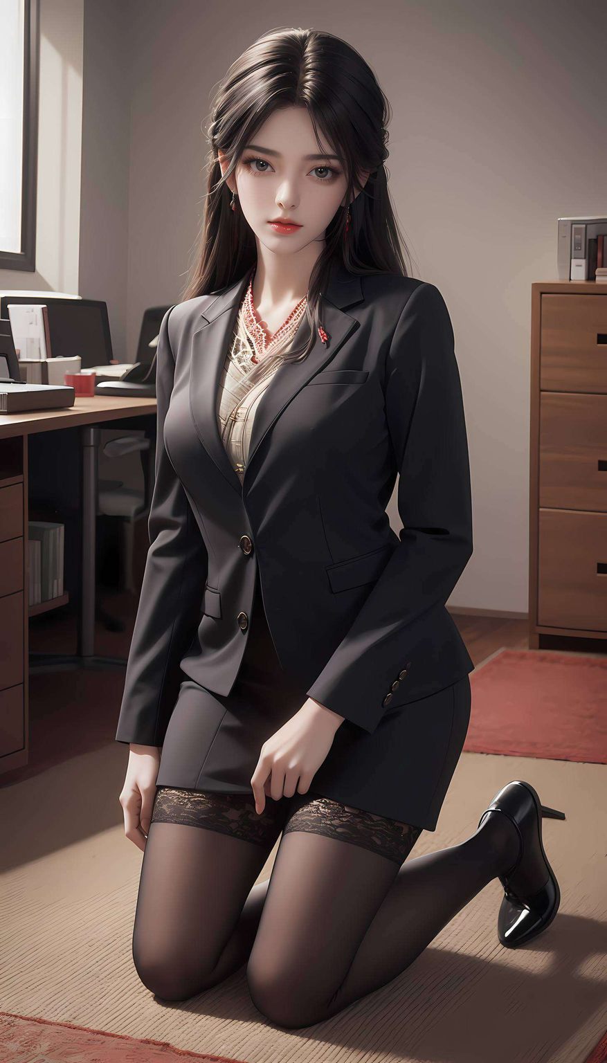 每一次转身都是壁纸上的绝美风景这位国漫女神