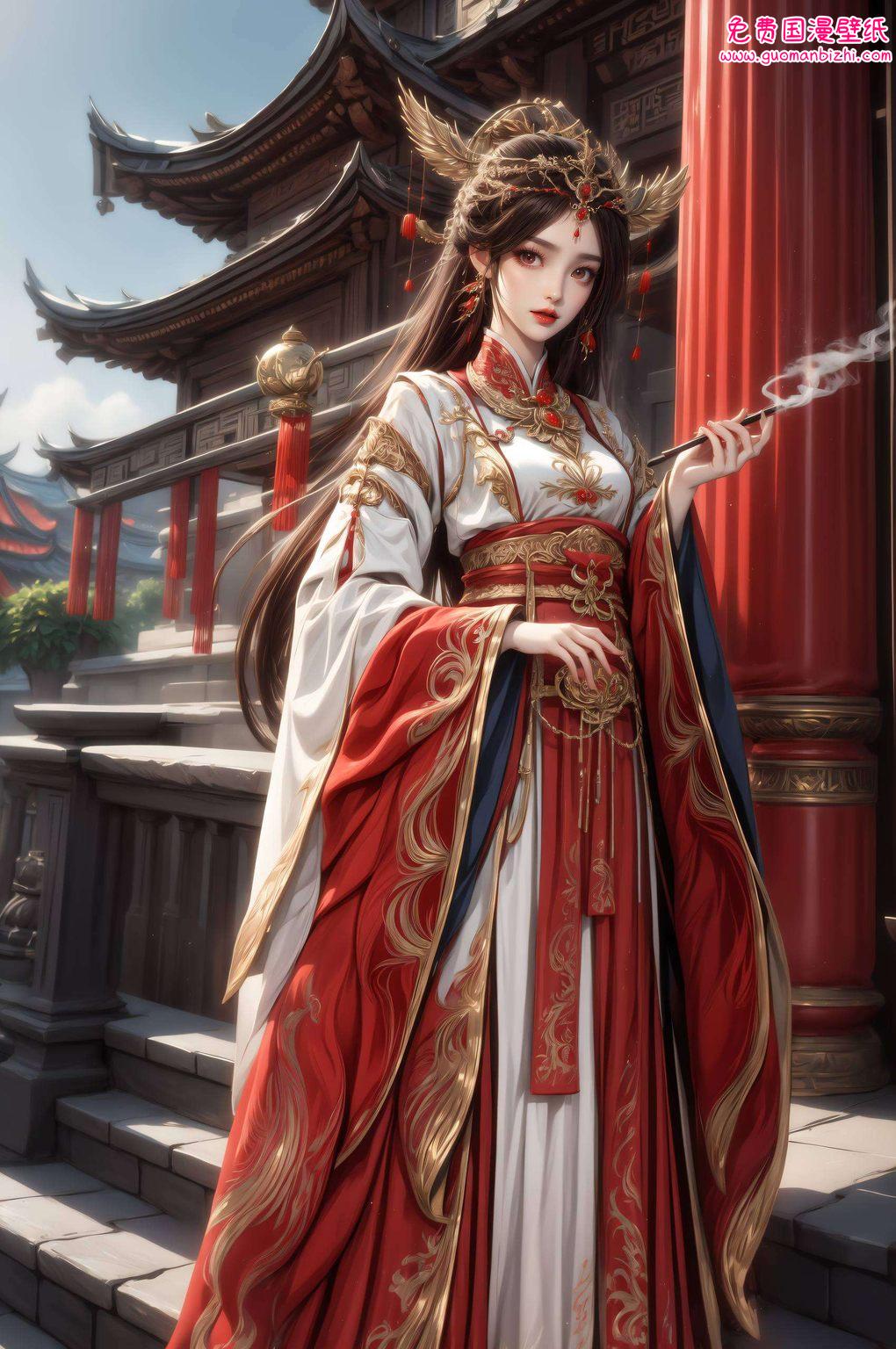舞动在完美世界的碧空之下她的美丽