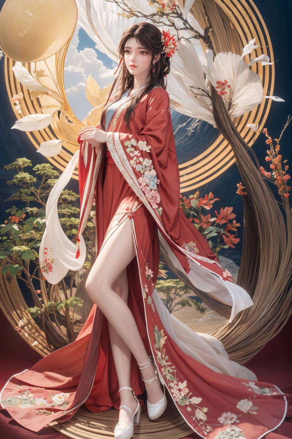 此系列壁纸火灵儿翩翩起舞