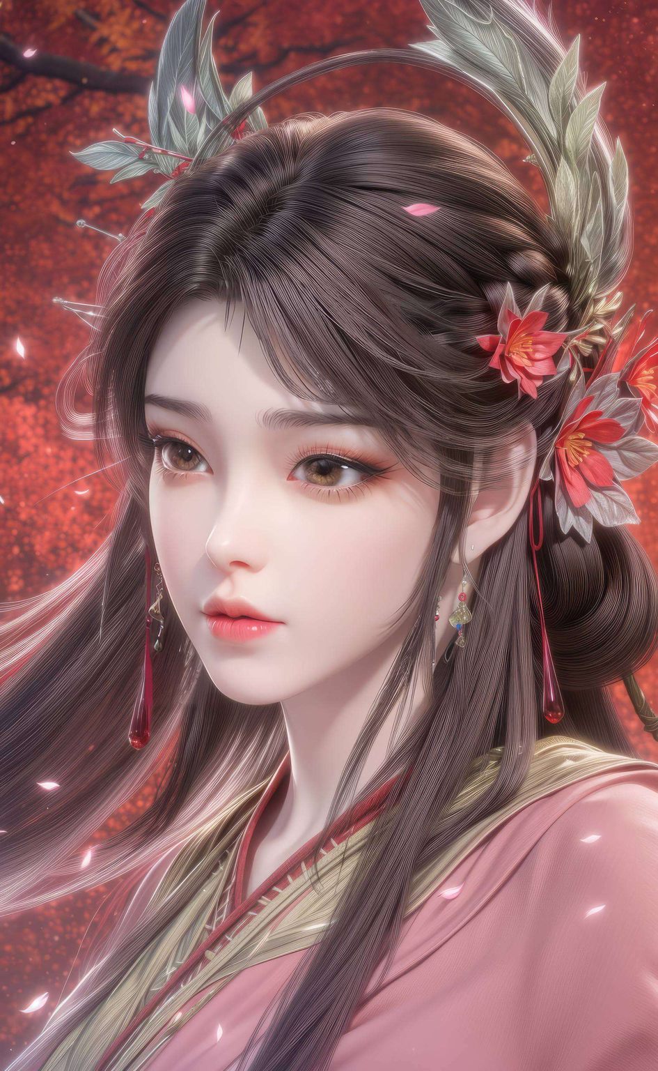 我为你精心挑选了这款完美世界中火灵儿的唯美高清壁纸穿梭在绚丽多彩的动漫世界