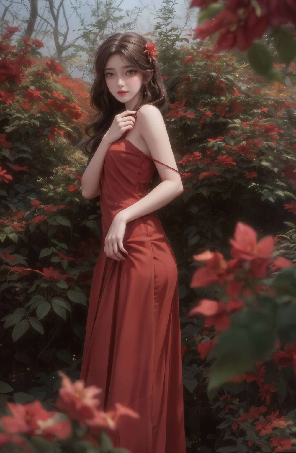 她可是当之无愧!仿佛能从屏幕中跳出来