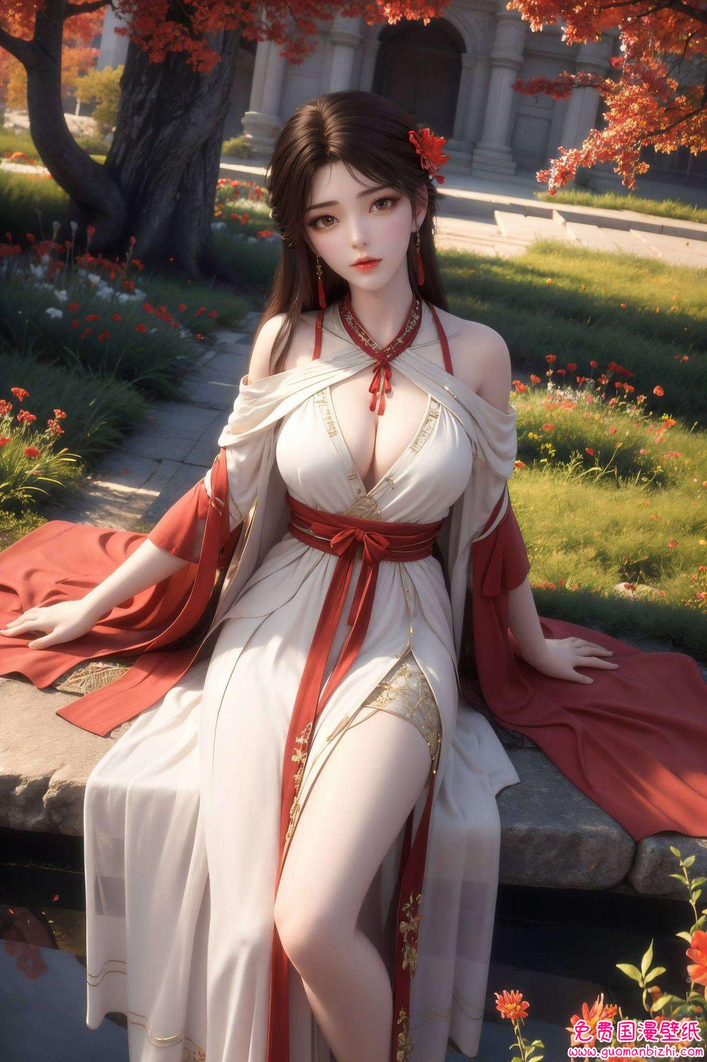眼睛都离不开屏幕！火灵儿石昊高清壁纸长图不仅颜值得赞