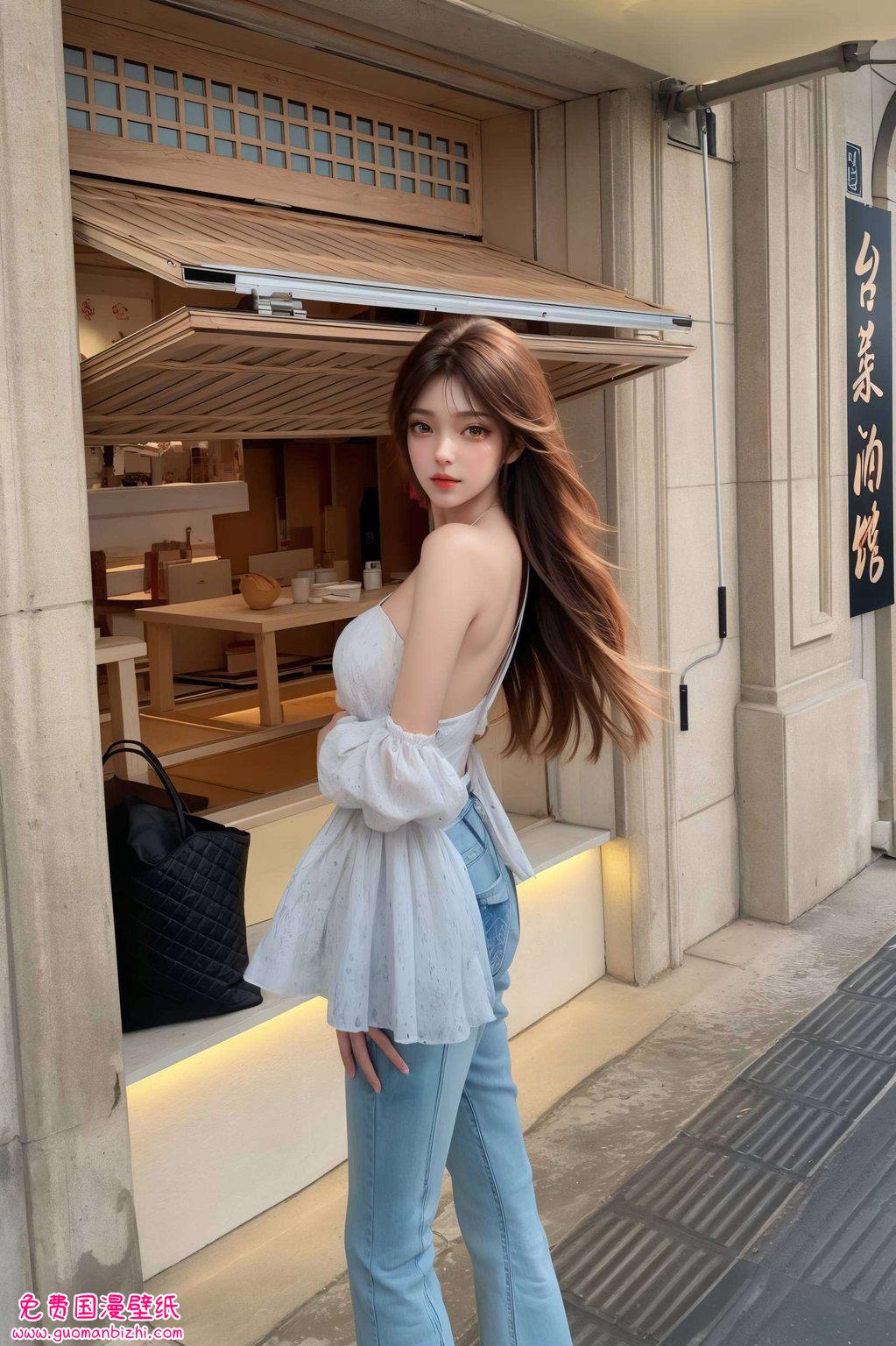 她是完美世界中的火灵儿这款融合了国漫精髓的电脑壁纸