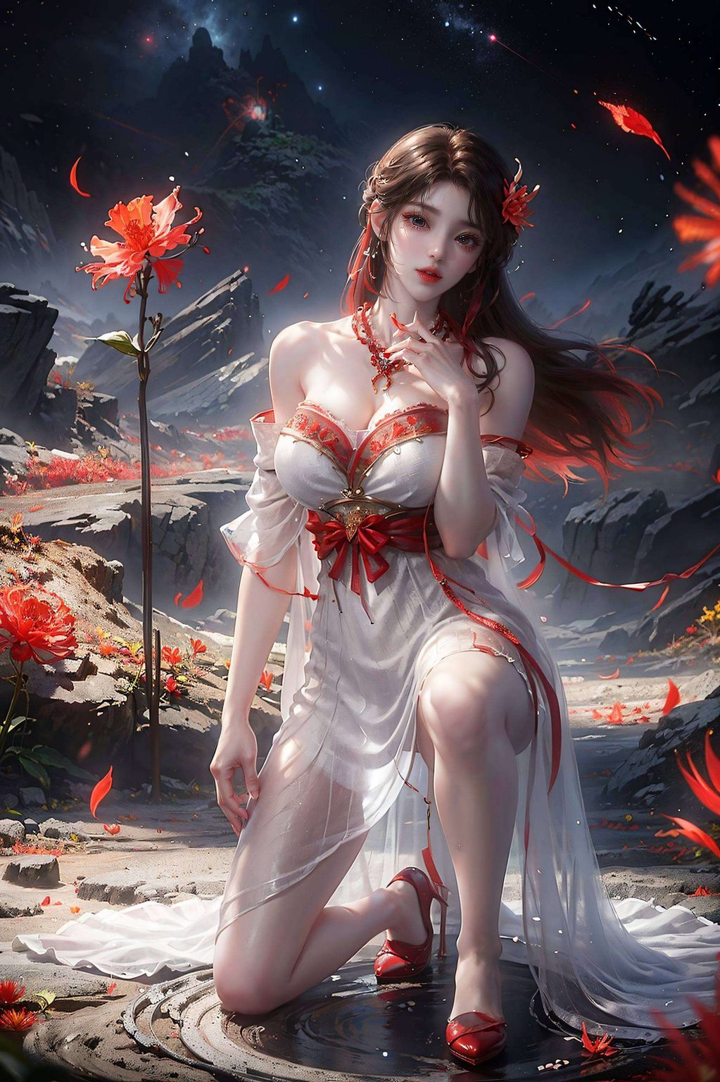 细腻的画面映衬出火灵儿那份独有的灵动与唯美
