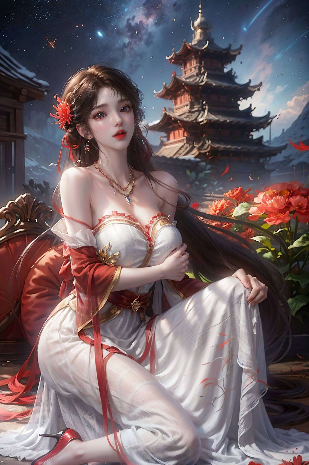 从青涩的少女成长为强大的玄幻战士快把火灵儿各阶段的壁纸收入囊中