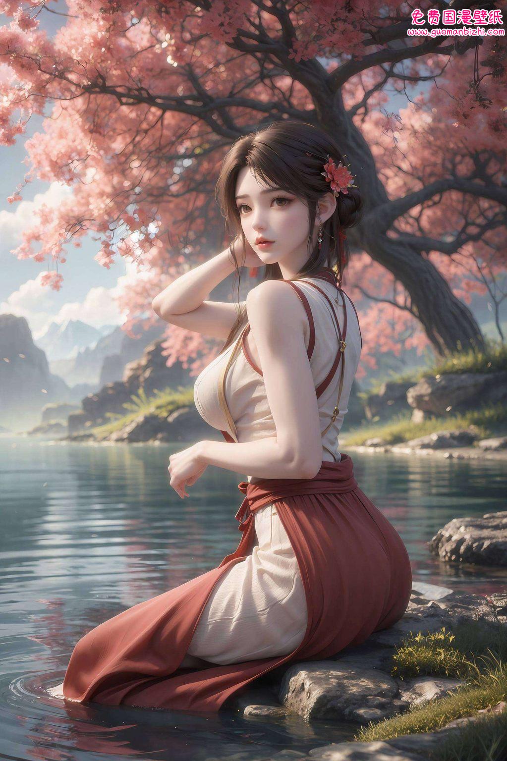 成为无数粉丝心中的完美女神而小舞