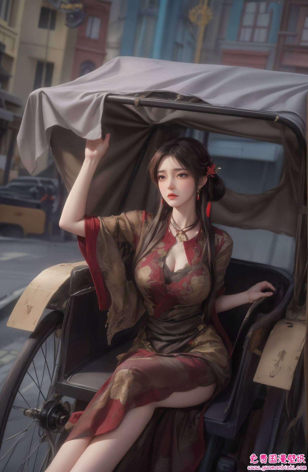 这款超好看的完美像素Win10壁纸犹如动漫女神中的典范