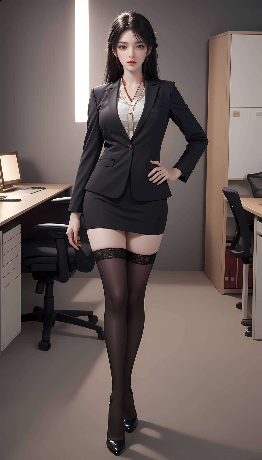 在绚丽的光影交织中火灵儿的身影跃然于手机屏幕