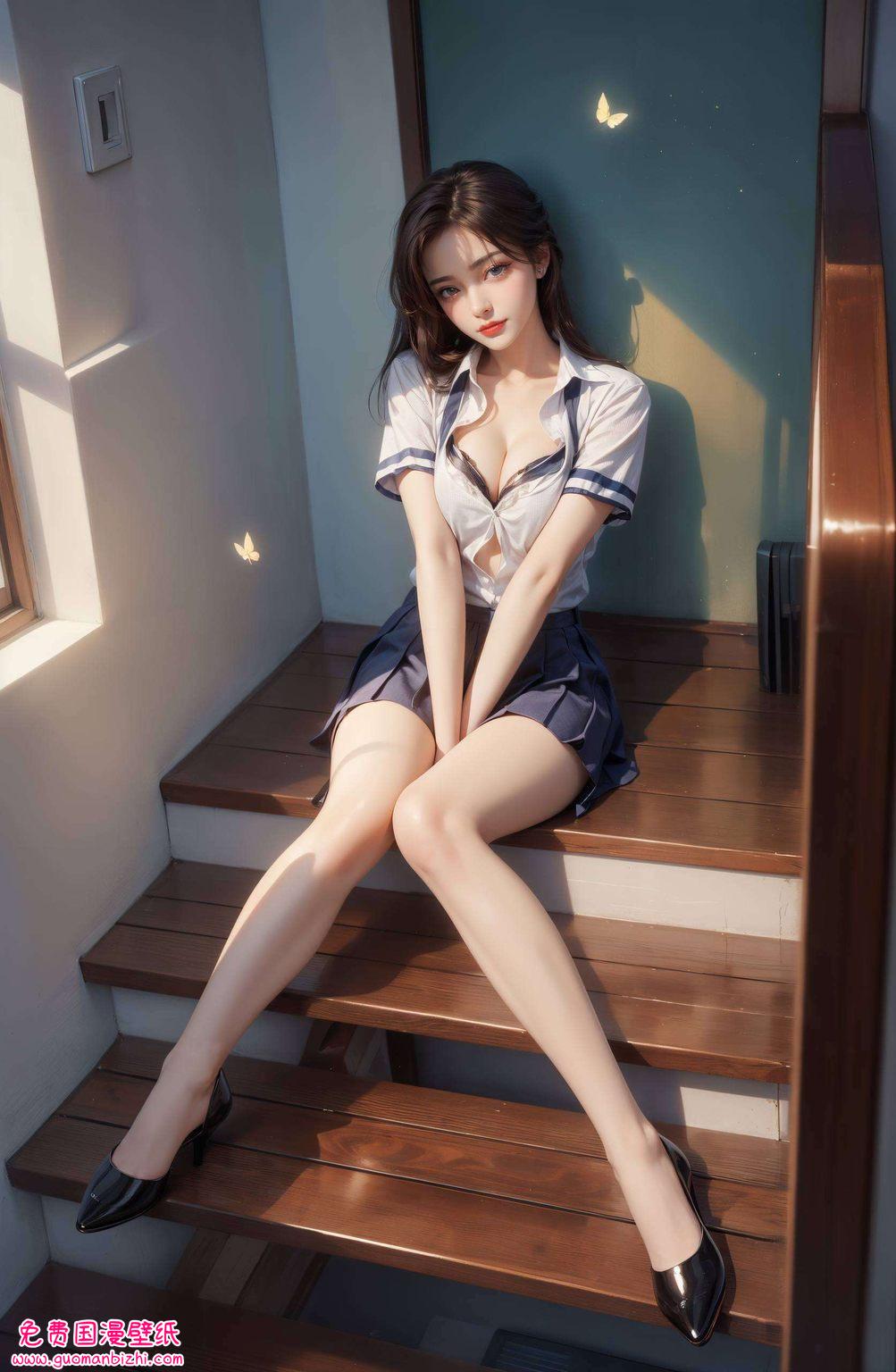 保证让你的桌面熠熠生辉简直是个“像素女神”下凡！她的高清图片壁纸图文