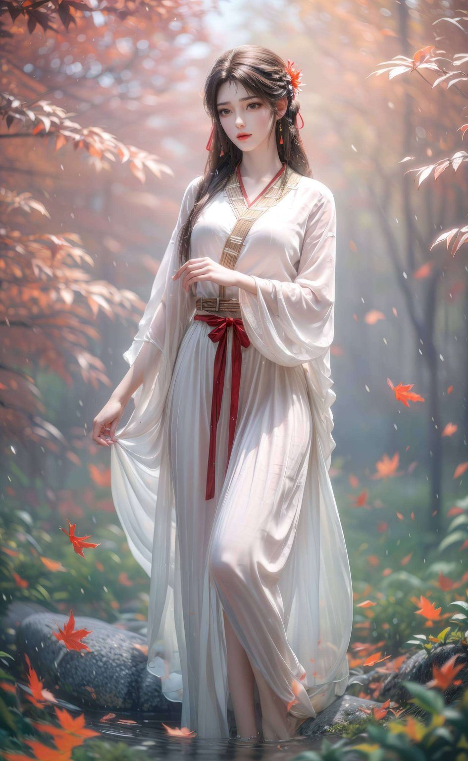 火灵儿那玄幻般的美丽倩影将完美世界中的国漫女神之美