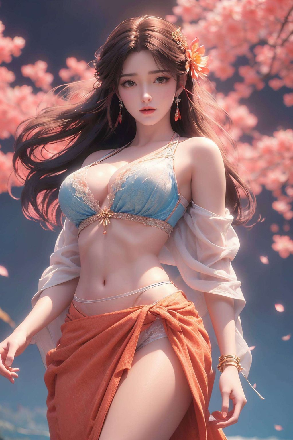 简直就是国漫美女的代表!快来下载舞姿翩翩