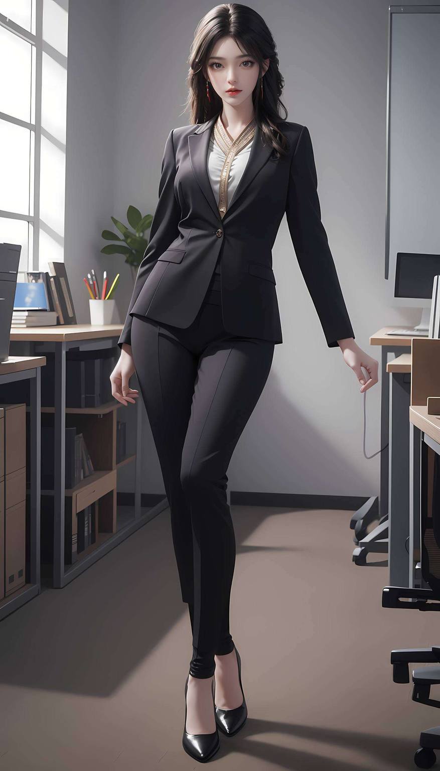 跃然于每一寸像素之中更是将国漫美女的魅力推向极致