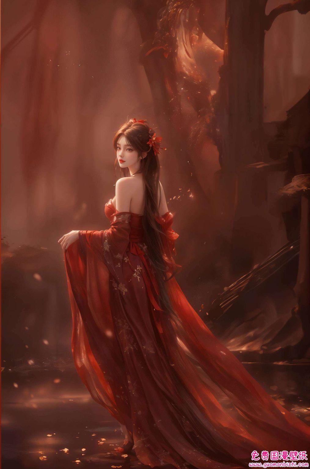 不仅是动漫壁纸上的绝美风景火灵儿