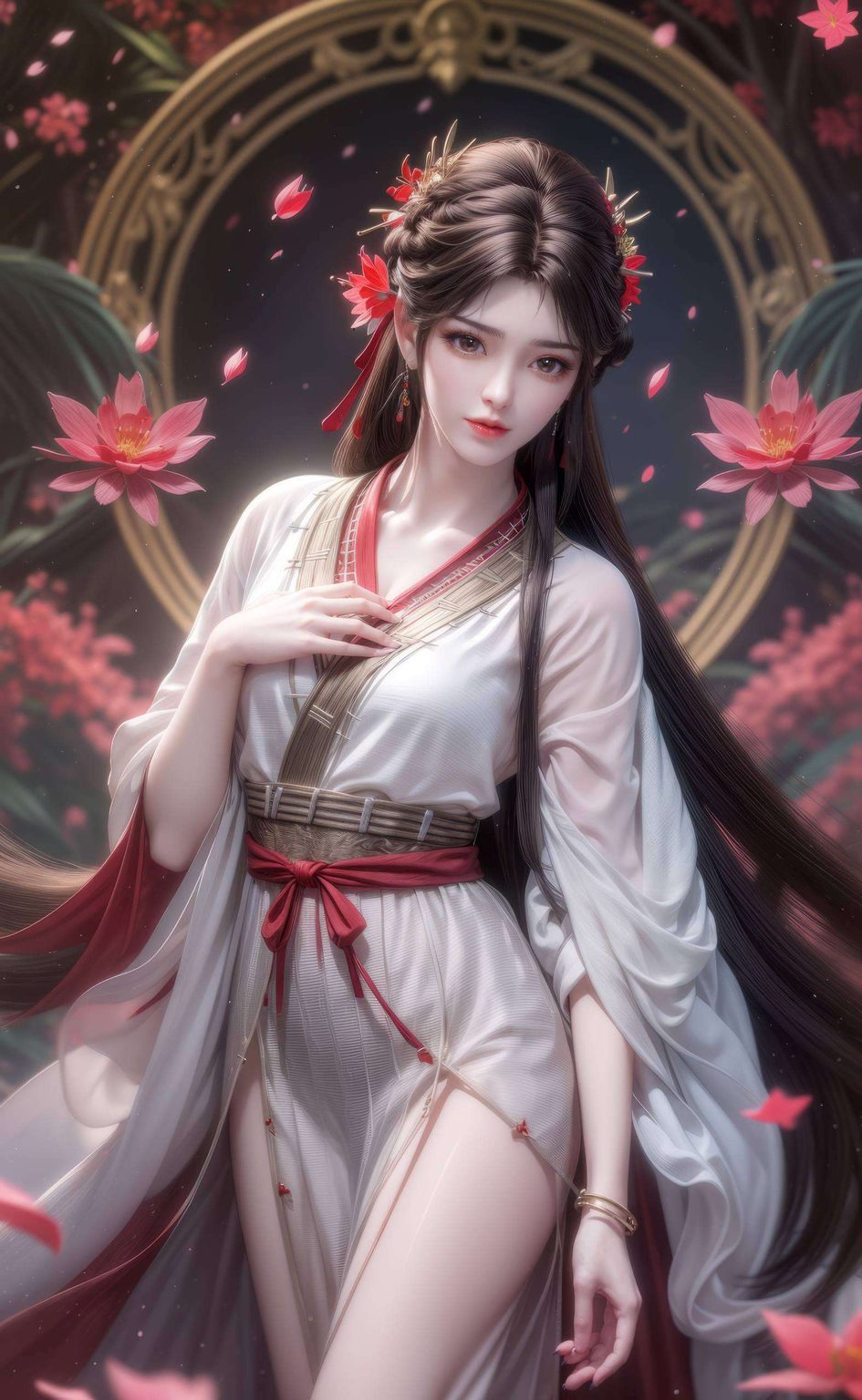 火灵儿这位女神级别的角色简直是壁纸界的宠儿