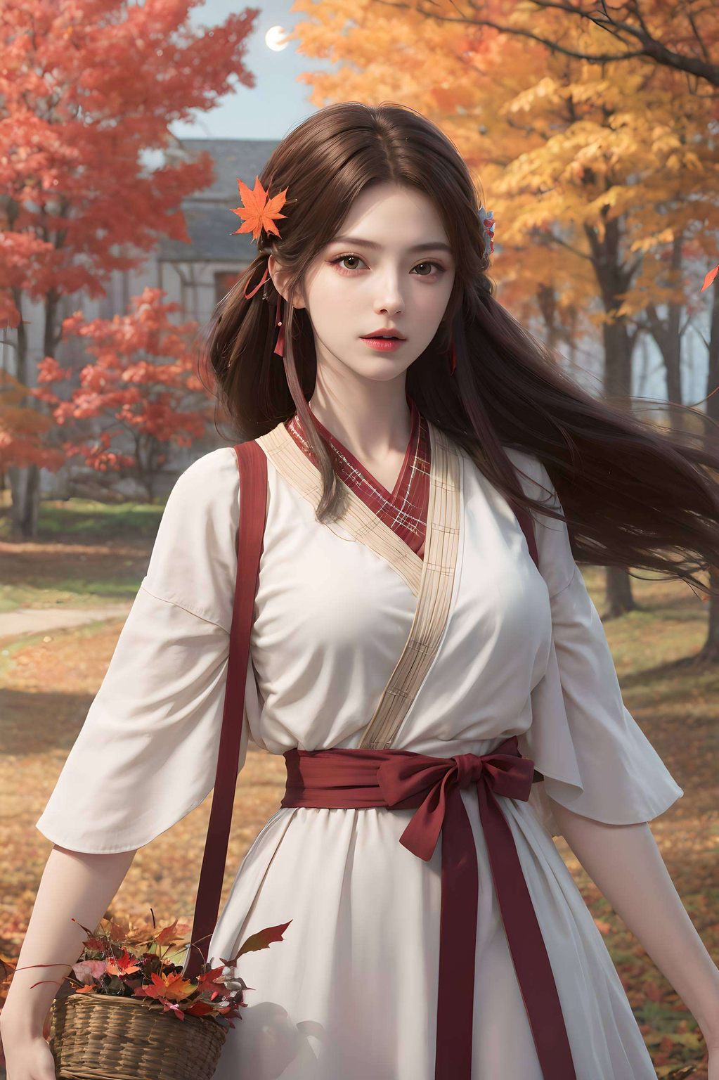 她的每一次眨眼简直就是国漫美女中的小精灵