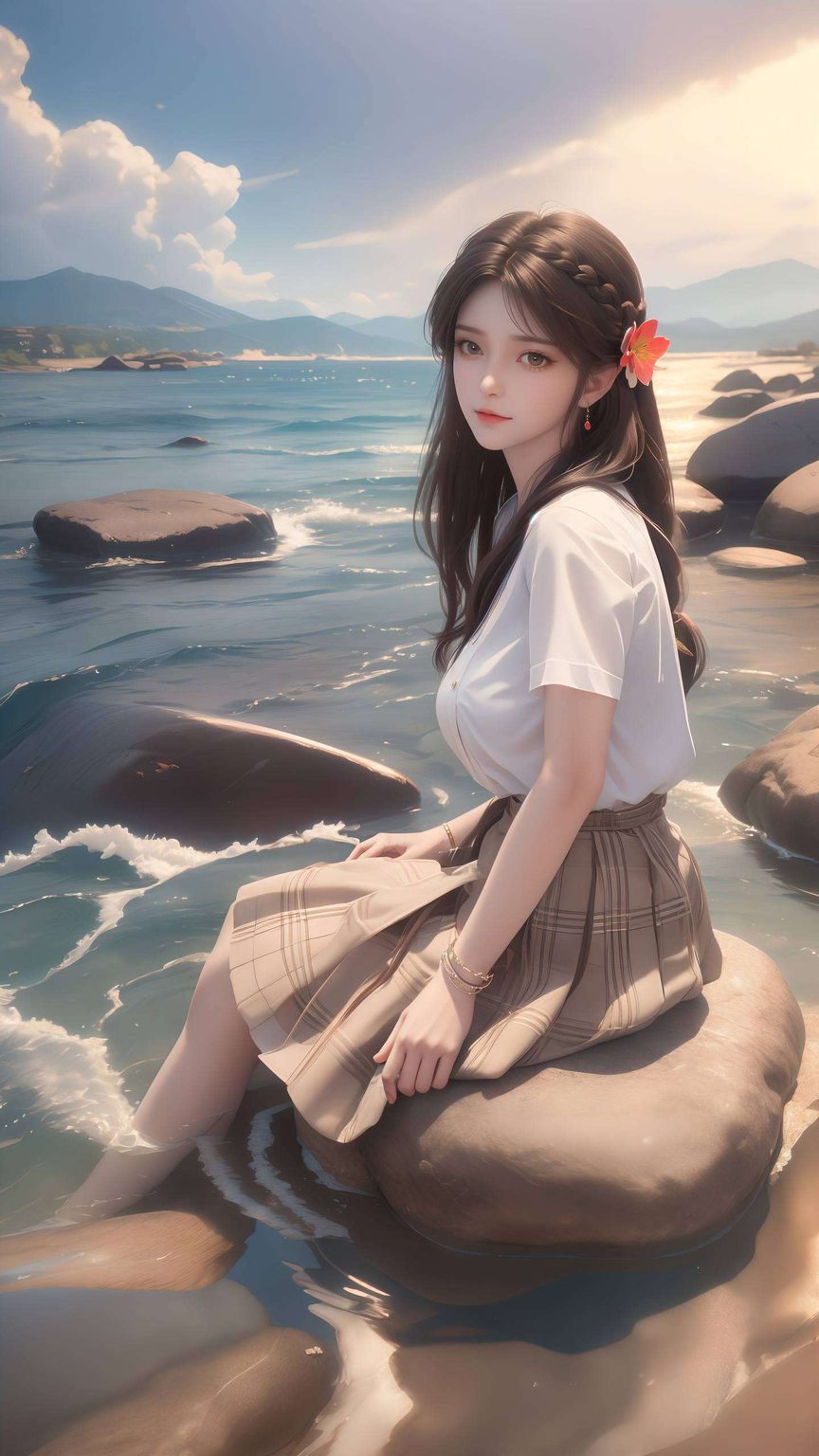 都能让动漫爱好者瞬间沉浸在这位国漫美女的魅力之中闪耀在完美世界的壁纸之中