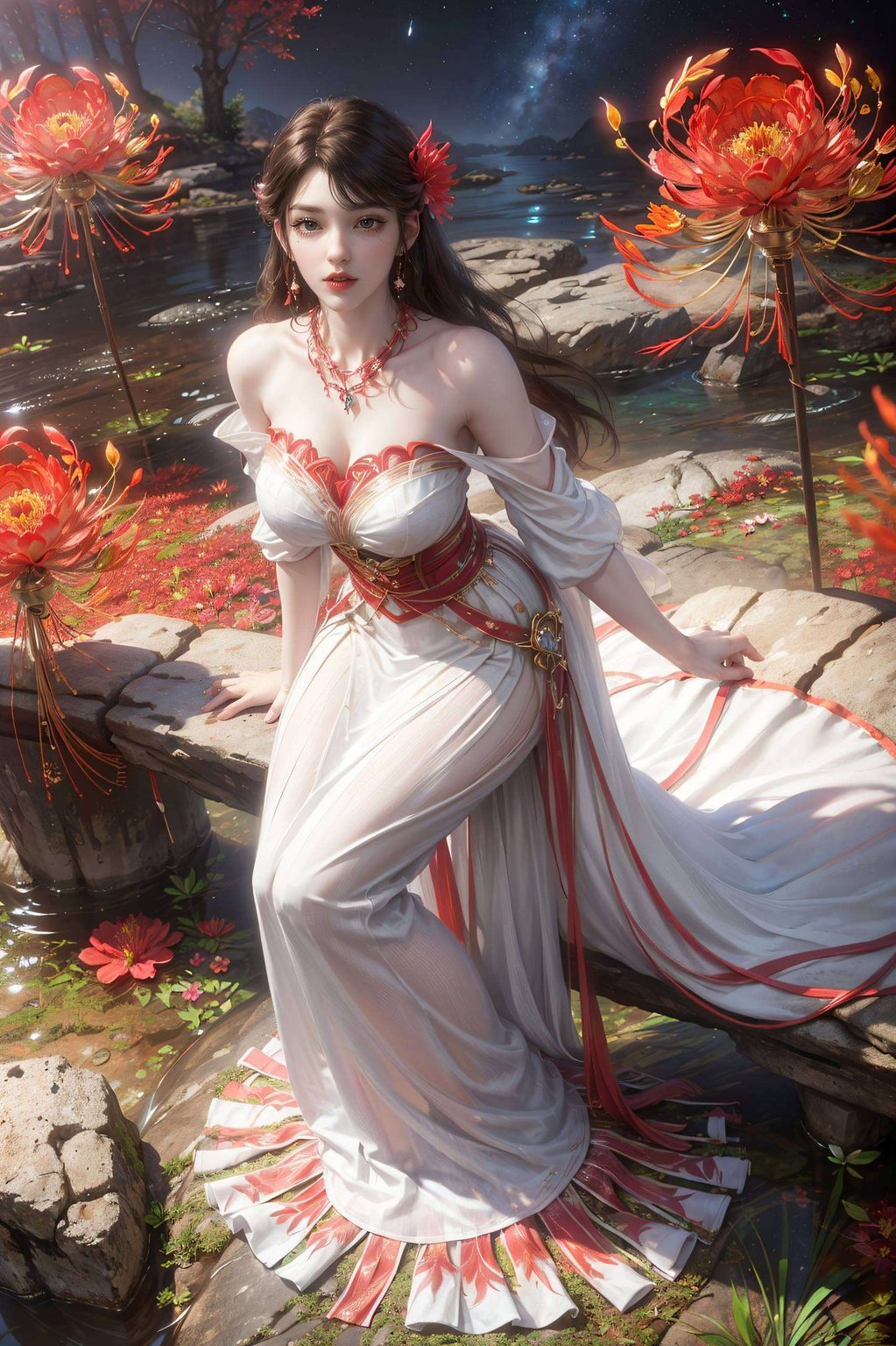 如同梦幻中的国漫女神舞动着她那轻盈的羽翼