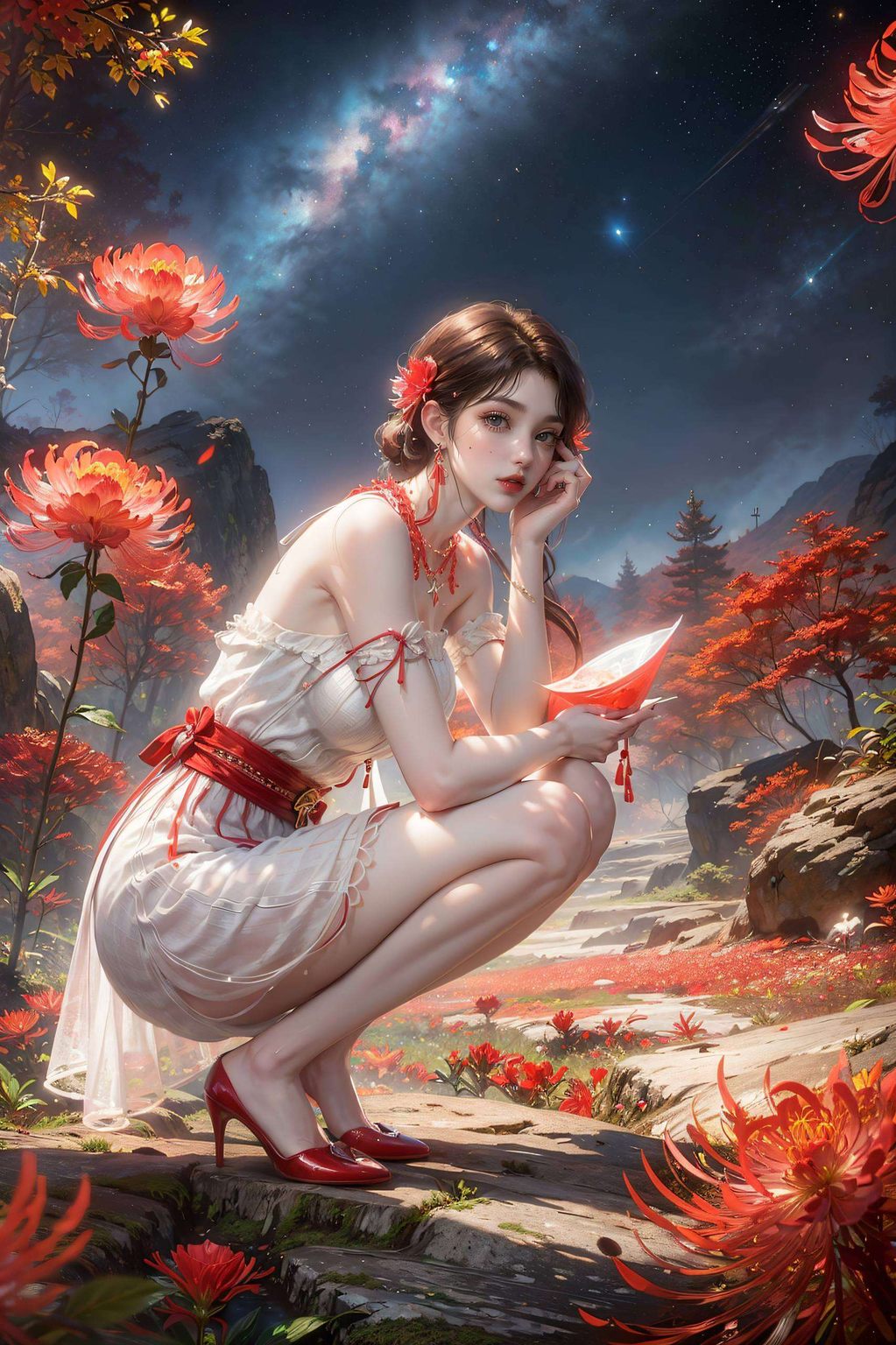 成为无数动漫迷心中的女神这款精心打造的火灵儿壁纸合集