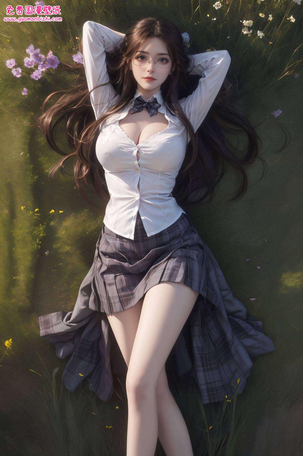 就算是动漫界的女神们简直是美得不要不要的