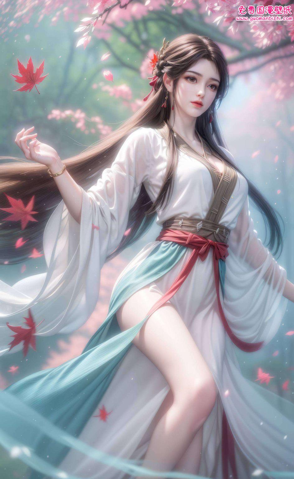 每一次滑动手机都能遇见这位国漫女神的温柔凝视