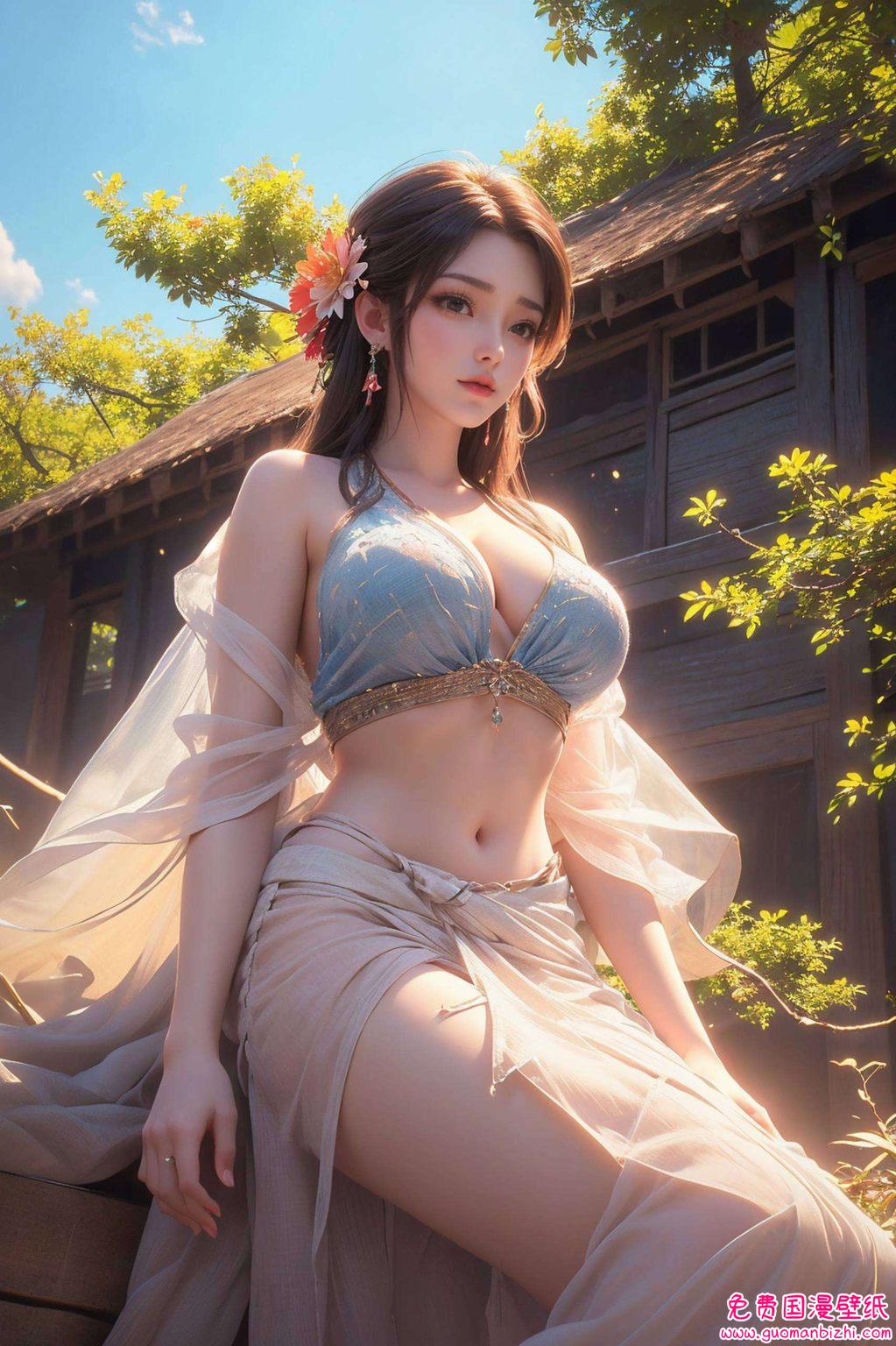 在国漫的绚丽世界里更是动漫美女墙上的一幅永恒画卷