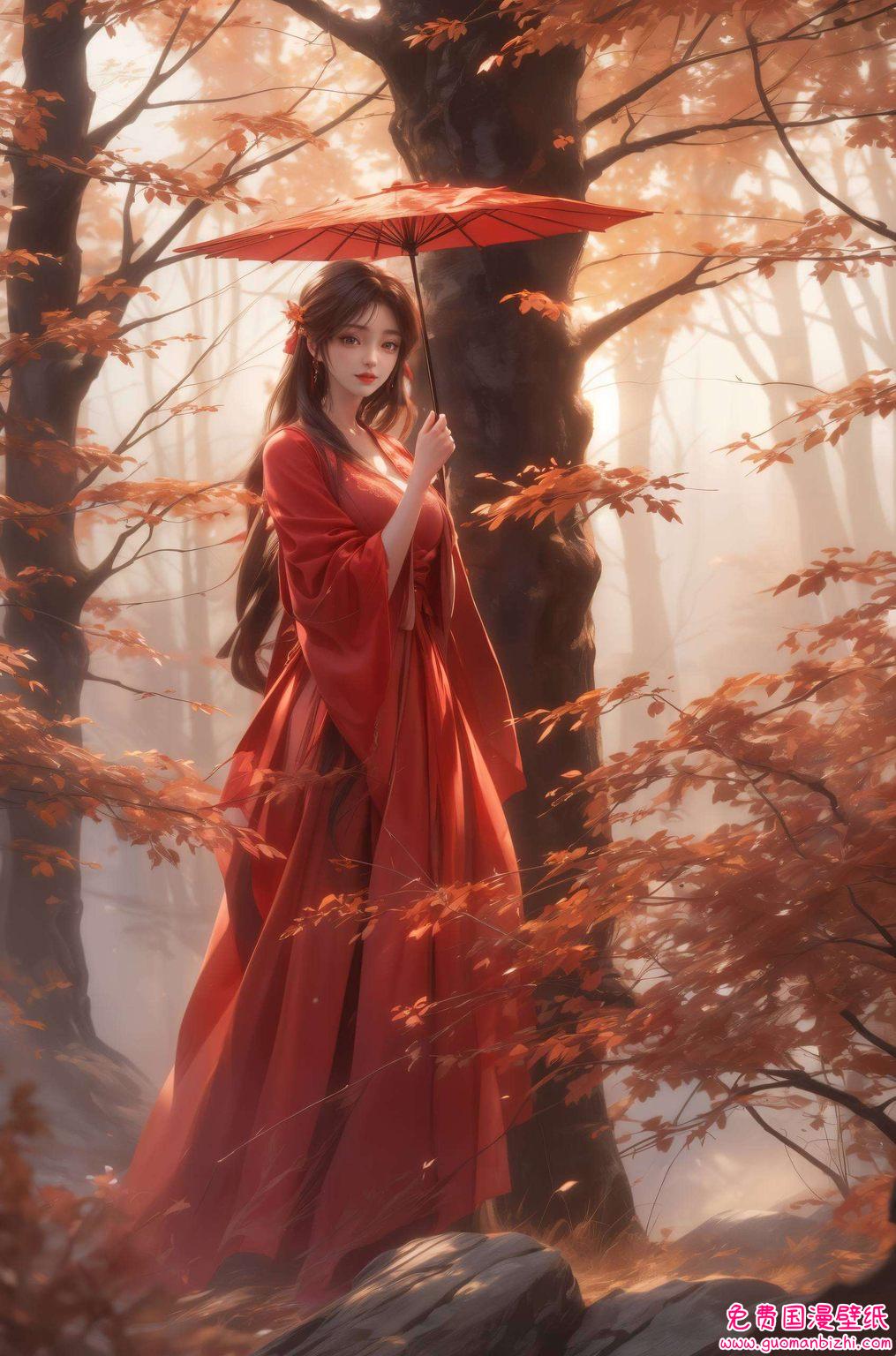 她是《完美世界》中的精灵女神为你的电脑和手机带来一份别样的风情
