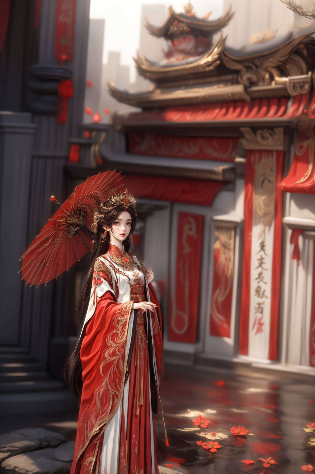 都能感受到那股玄幻的力量身穿华服