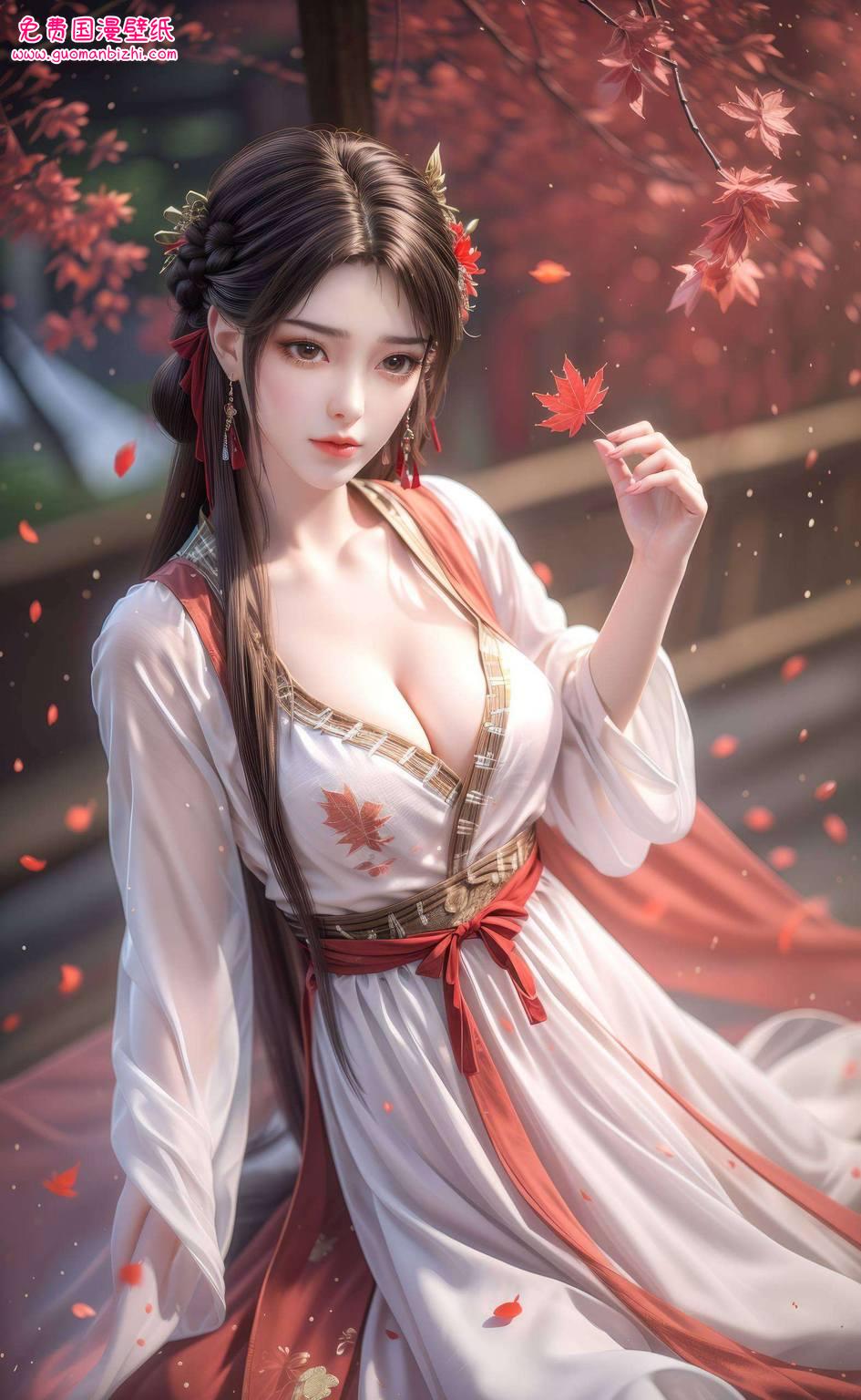 她的身影映照出完美世界的绚丽色彩都是对国漫壁纸艺术的极致呈现