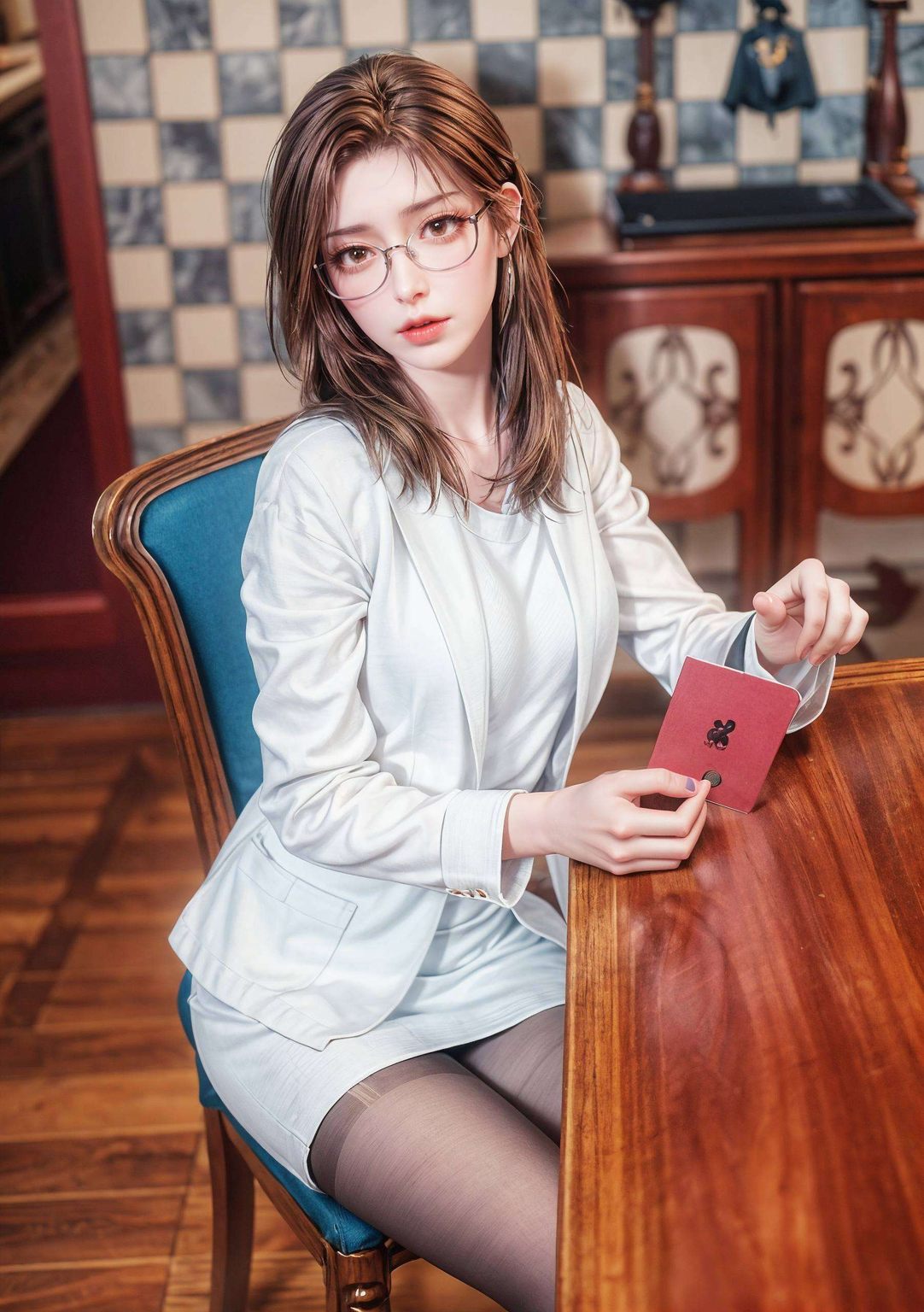 想象一下她可是完美世界里的国漫女神