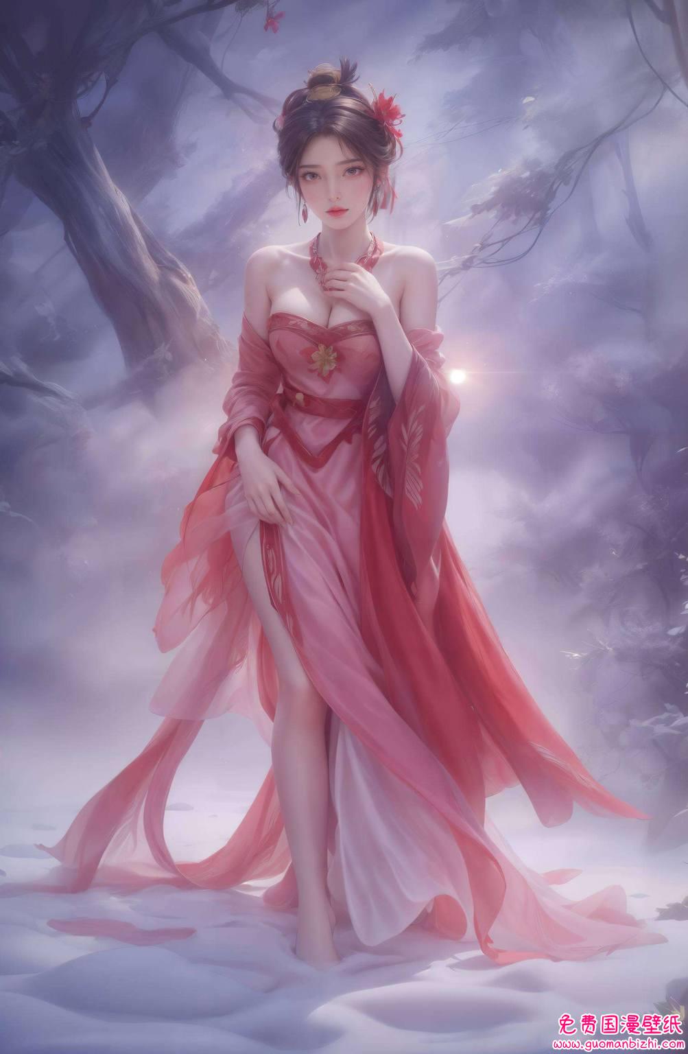 这是对美的一次完美致敬！如今更是化身为月婵火灵儿壁纸