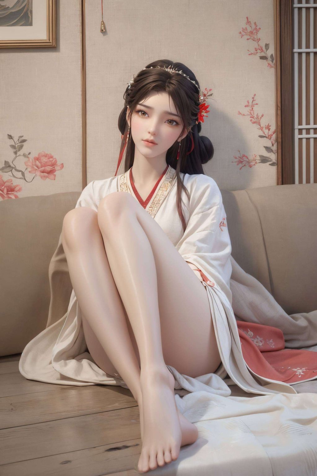 每一次微笑让这位国漫女神的倩影