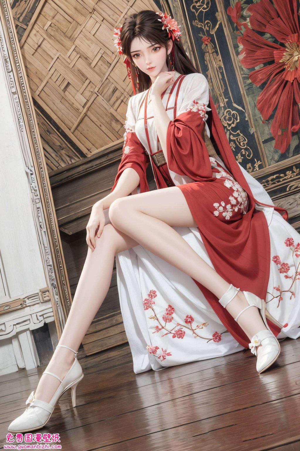 都是动漫爱好者心中最美的风景线这位国漫美女