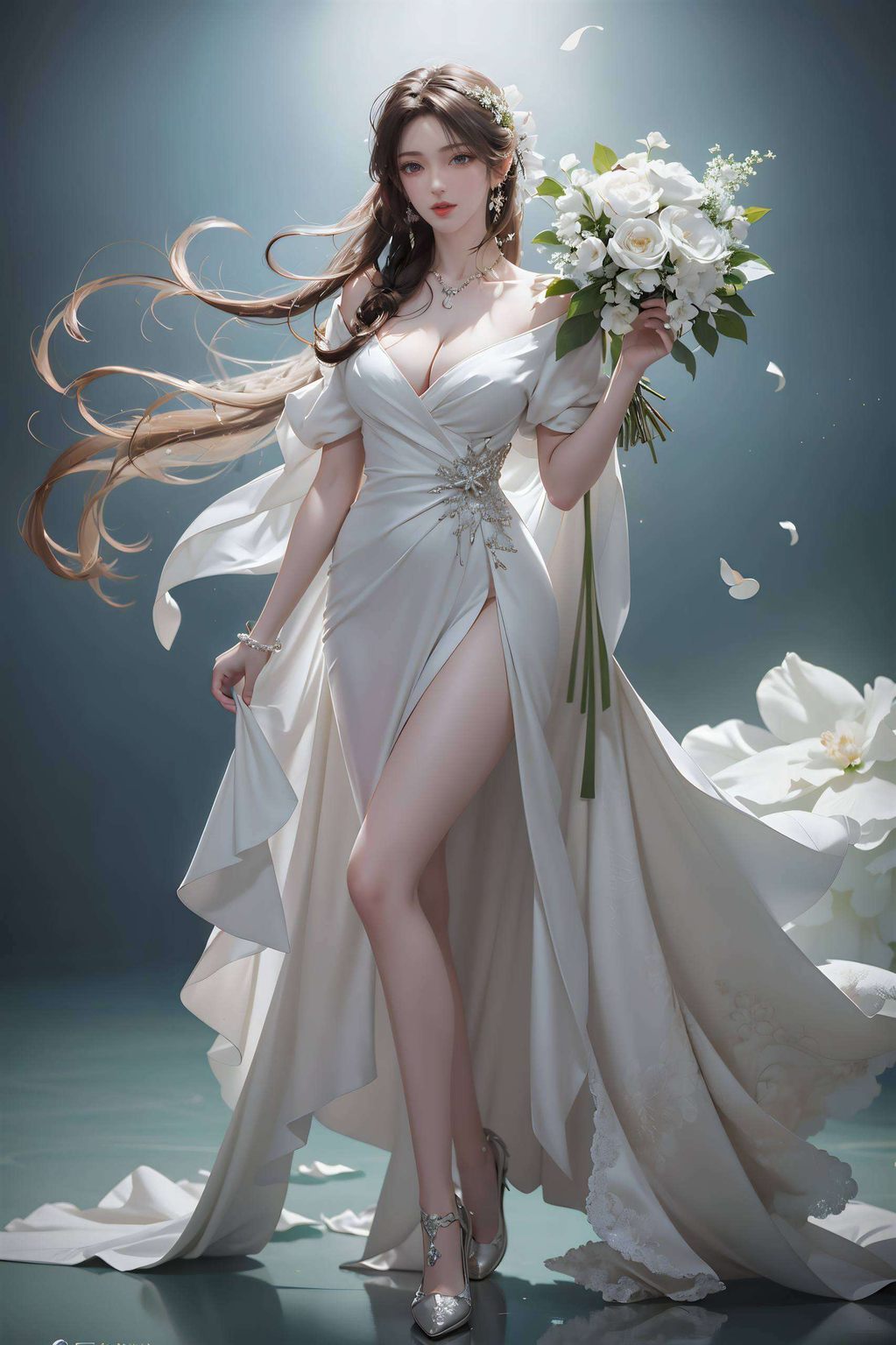 她就是玄幻世界里的最美风景线可是国漫界的女神担当哦！她的眼神里藏着小调皮