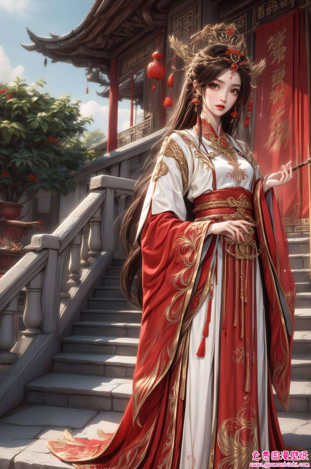 这位国漫女神成为了无数粉丝心中的梦幻壁纸