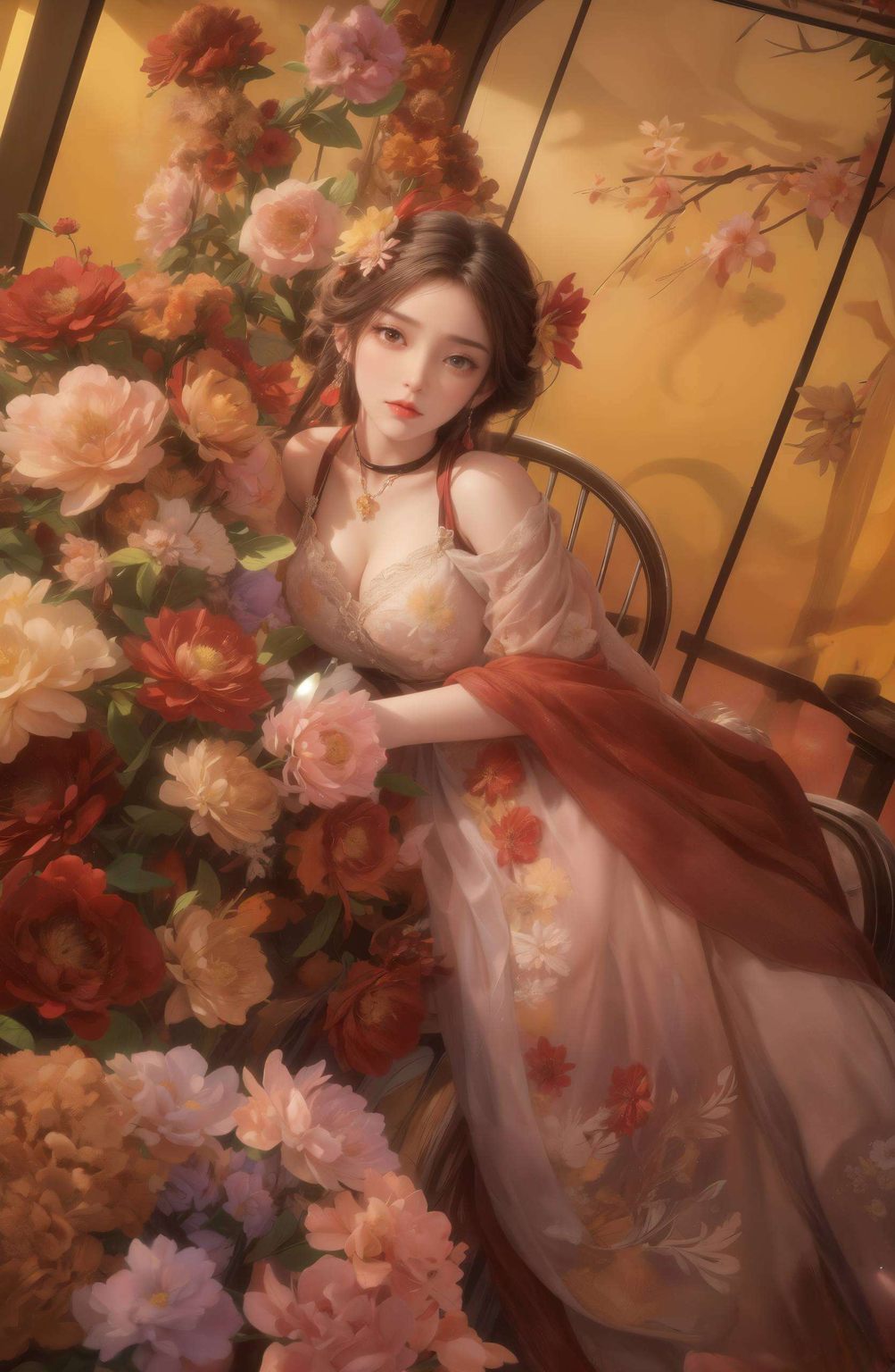 犹如两颗璀璨星辰的碰撞火灵儿以其独特的火红长发与热烈眼神