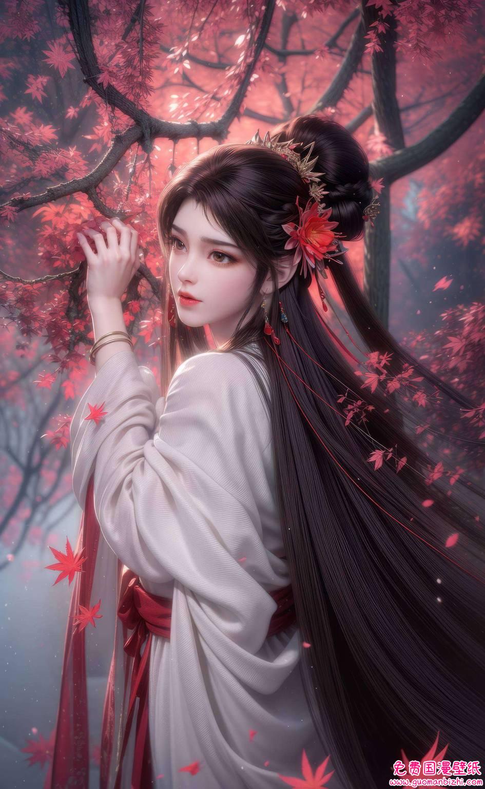 以其独特的玄幻魅力捕获无数粉丝的心这位国漫美女