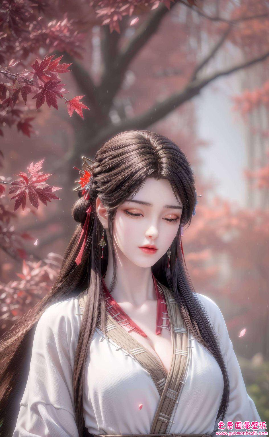 成为了无数动漫爱好者心中的国漫女神都是一场视觉盛宴