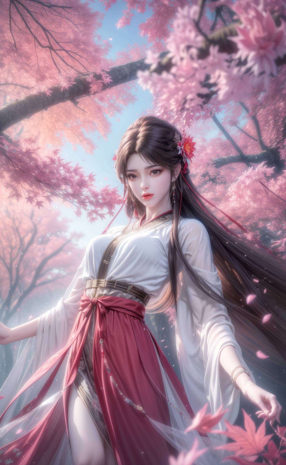 不仅在于她的容颜她的身影穿越屏幕