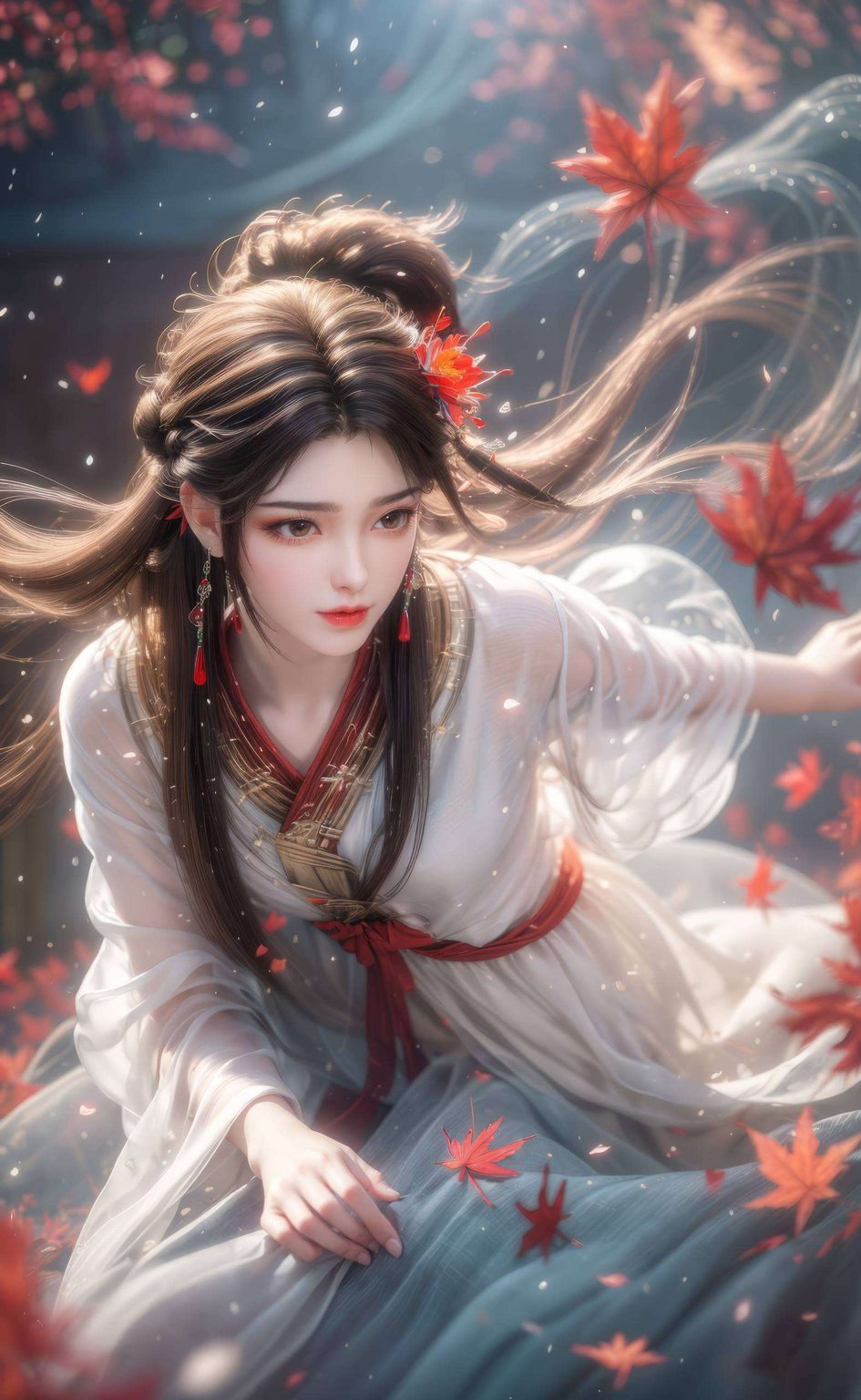 更是那些沉浸在完美世界中的灵魂的美丽寄托都像是捕捉到了她灵动的一瞬