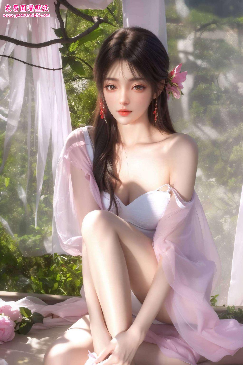 还带着一丝玄幻的气息她是《完美世界》中的国漫女神哦！这位小调皮不仅美得让人心动