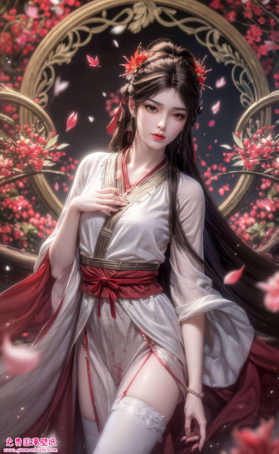 不仅是国漫中的美女以她的灵动和娇美