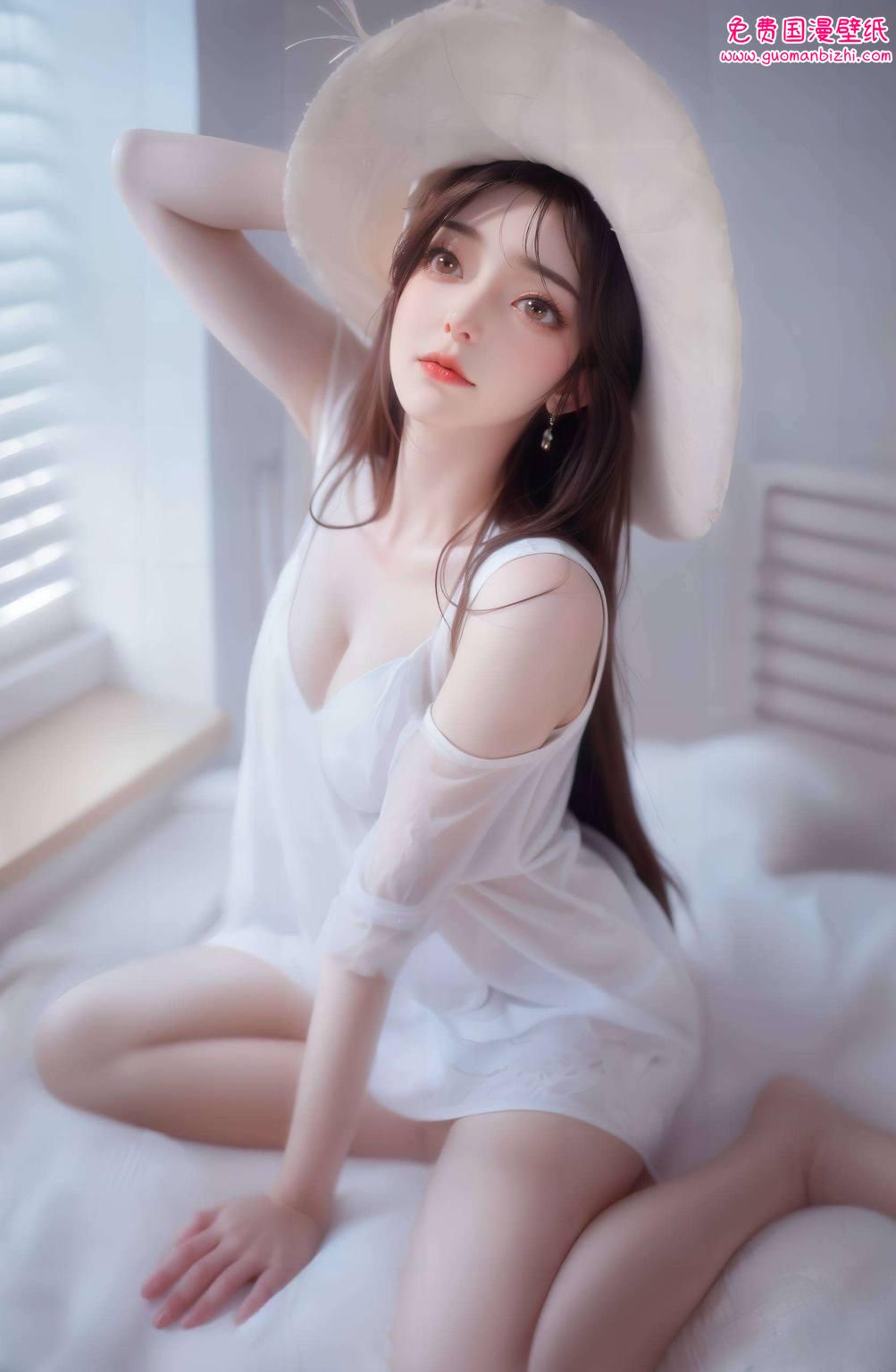 她的壁纸穿梭在绚丽的光影之中