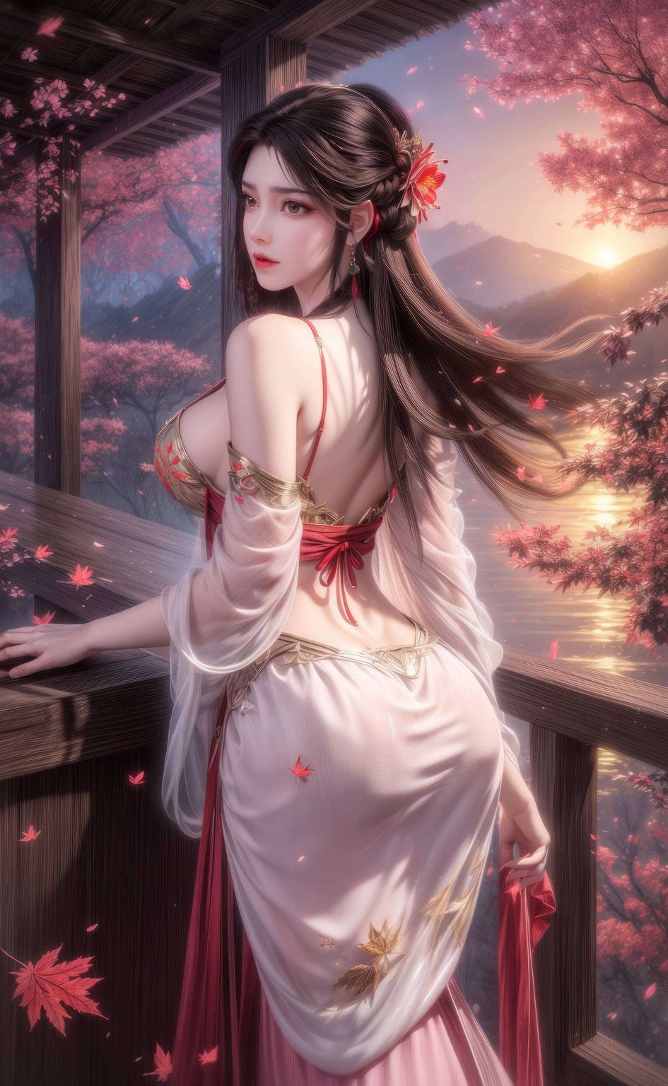 灵动如仙成为了无数动漫爱好者心中最美的壁纸精灵