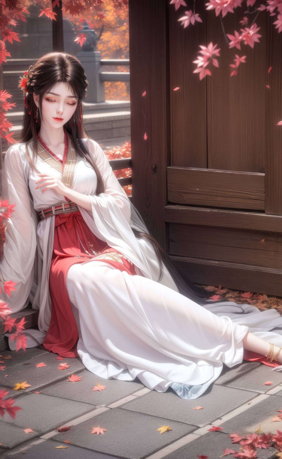 都在火灵儿的壁纸集中绽放动漫美女的灵动