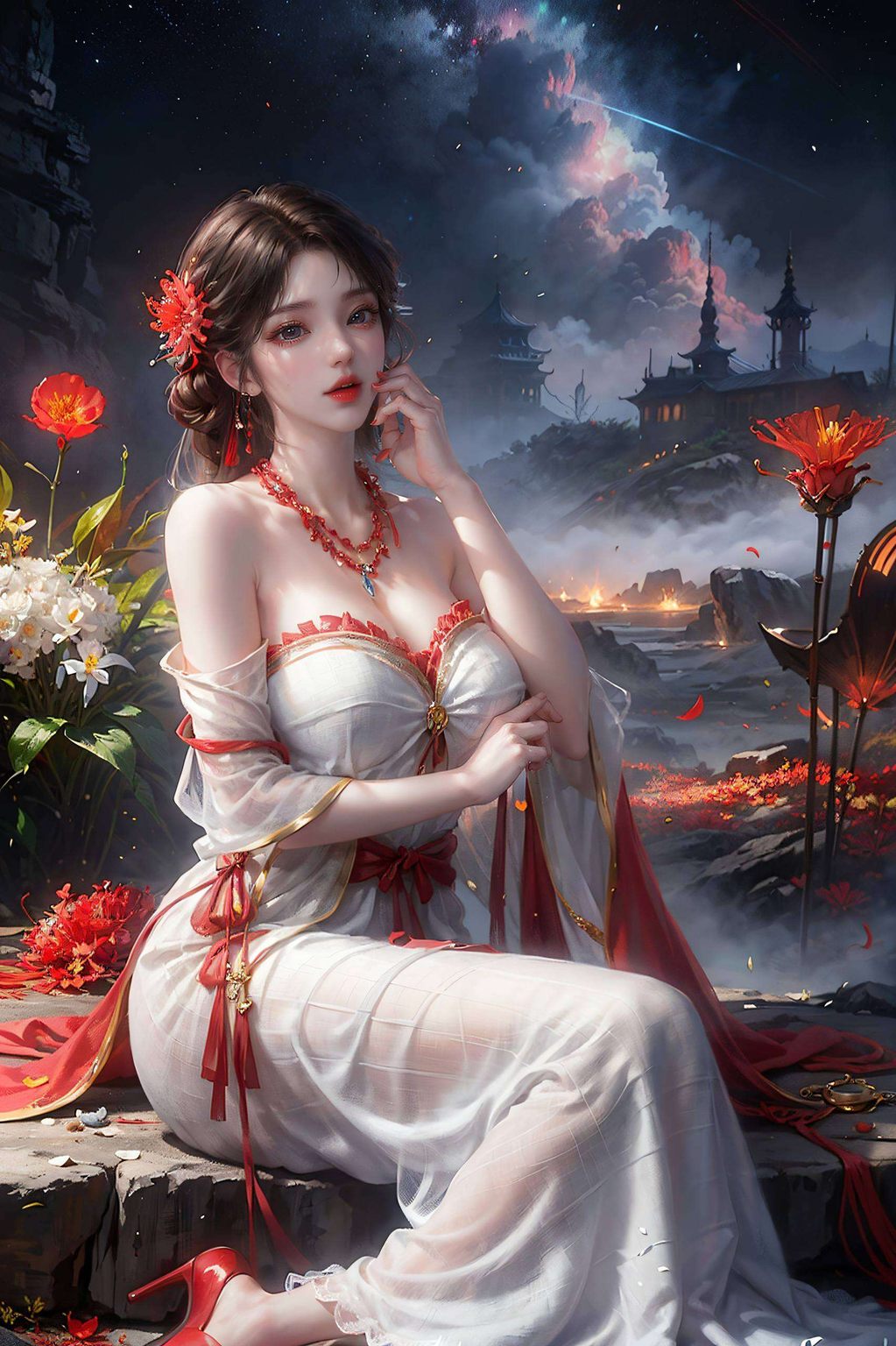 她是完美世界的灵魂所在漫步在古风漫画的奇幻世界