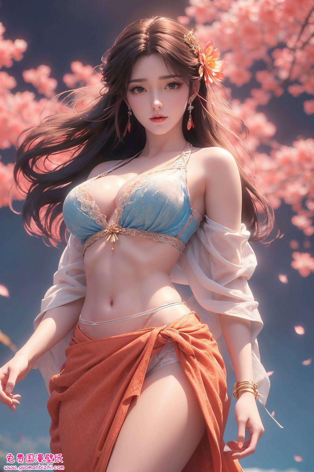 在这绚烂的国漫世界里宛如完美世界的精灵