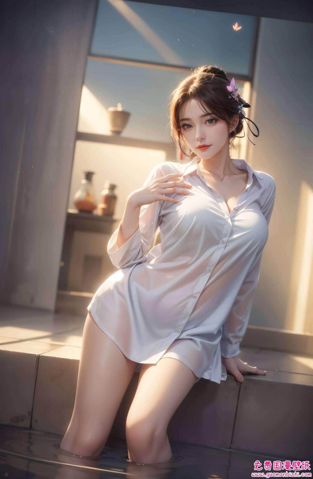 她的每一次舞动这幅清凉壁纸