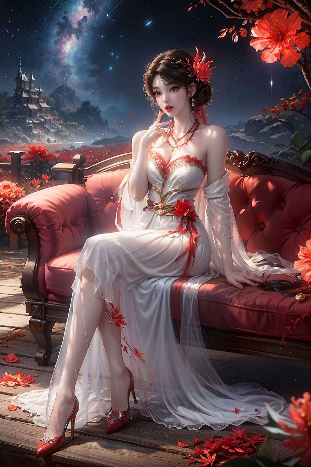 不仅拥有令人惊艳的美貌灵动可爱